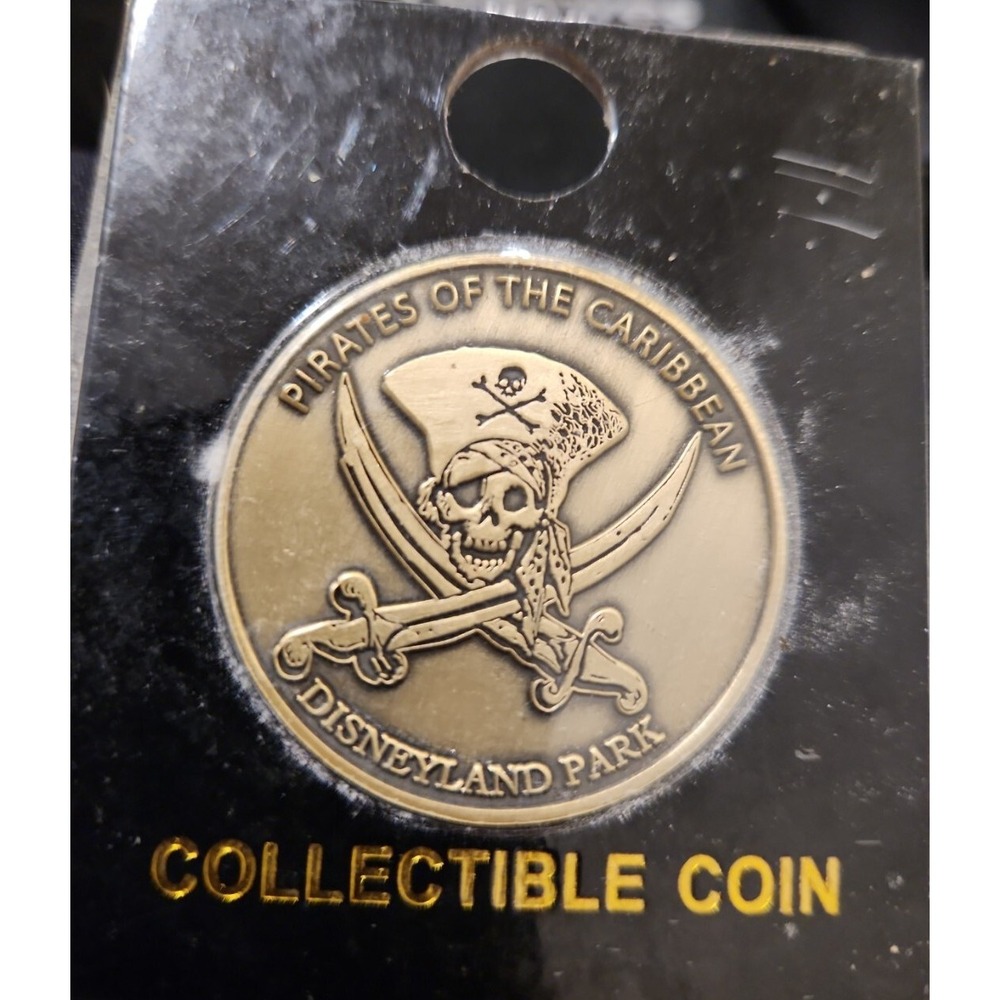 Disney Imagineering WDI Pirates of the Caribbean Disneyland Cast Member Coin